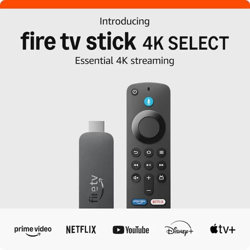 Amazon Fire TV Stick 4K Ultra HD, Select (novo sistema Vega OS